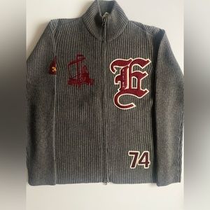 New Vintage Nike 1974 Exeter NH Cardigan